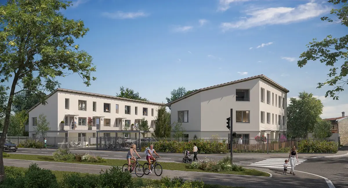 Résidence Jardins de Brennus 2 à Toulouse nord, vue 2