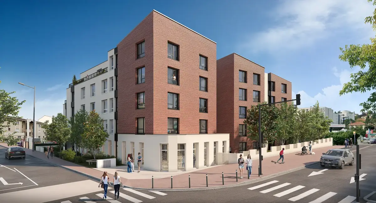 Résidence Le Brooklyn à Toulouse est, vue 2