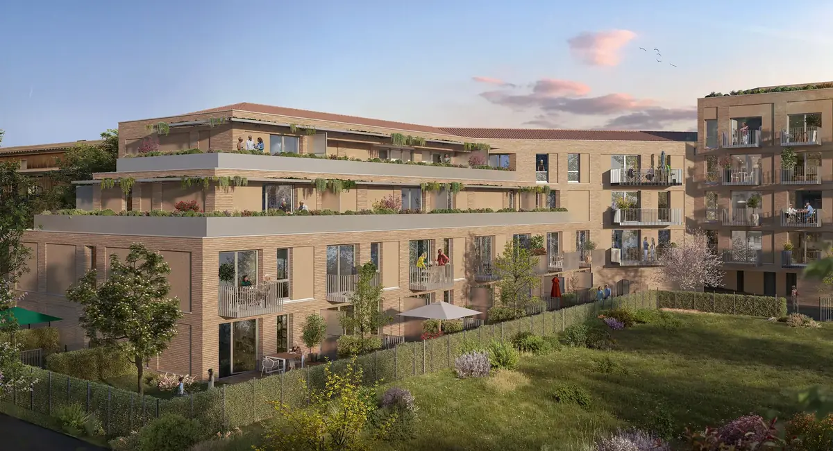 Résidence Les Temporelles Renoir à Croix-Daurade, Toulouse, vue 2